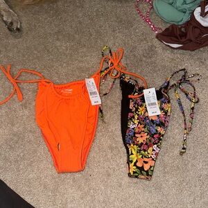 Two NWT Pacsun bikini bottoms